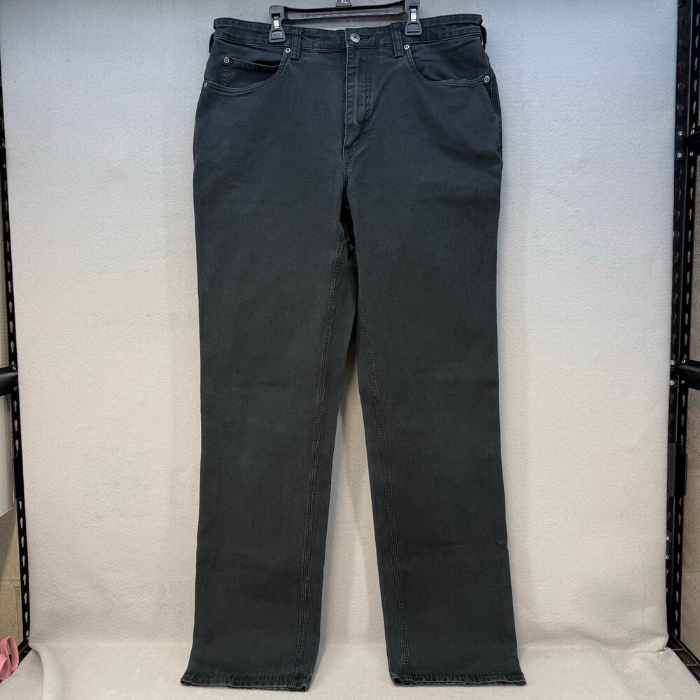 Duluth Trading Co Jeans Men's 36x36 Black Flex Firehose Stretch Tall Jeans